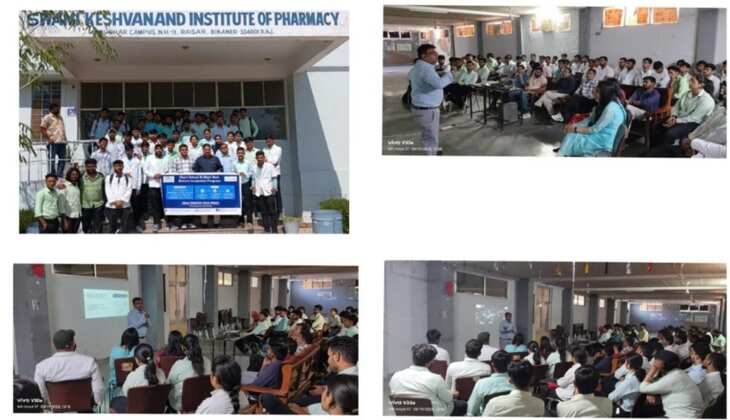 स्वामी केशवनंद इंस्टीट्यूट ऑफ फार्मेसी, रायसर, बीकानेर में “आईस्टार्ट स्कूल और आईस्टार्ट नेस्ट डिस्ट्रिक्ट इनक्यूबेशन कार्यक्रम ” पर आउटरीच सत्र का सफल आयोजन