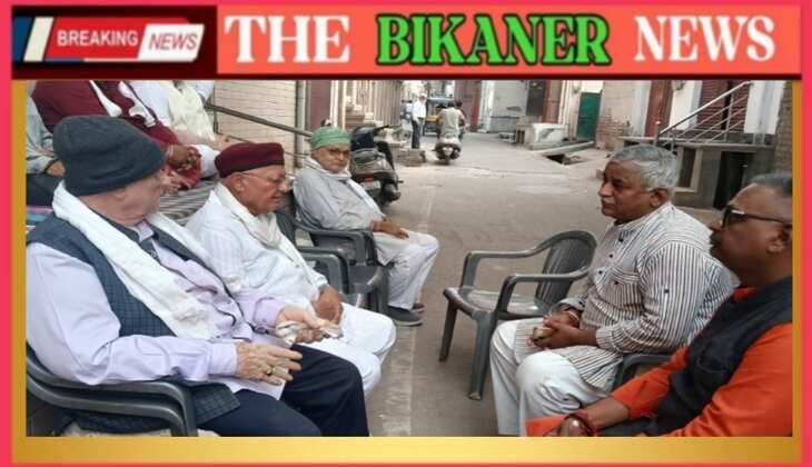 विधायक व्यास ने पूर्व मंत्री डॉ कल्ला की भाभीजी के निधन पर जताया शोक डागा चौक स्थित आवास पहुंचकर जताई संवेदना