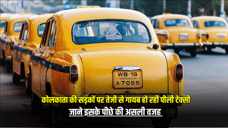 Kolkata: कोलकाता की सड़कों पर तेजी से गायब हो रही पीली टेक्सी, जाने इसके पीछे की असली वजह