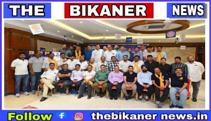 रोटरी क्लब बीकानेर रॉयल्स की कार्यकारिणी का हुवा विस्तार,