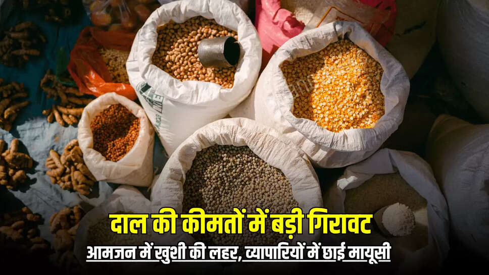 Mandi Bhav 12 June : दाल की कीमतों में बड़ी गिरावट,आमजन में खुशी की लहर, व्यापारियों में छाई मायूसी