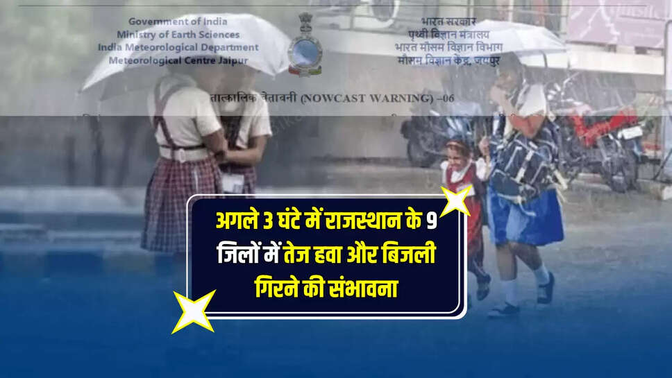 dust storm,emergency weather update,heavy winds,IMD jaipur,IMD Warning,India Meteorological Department,jaipur weather