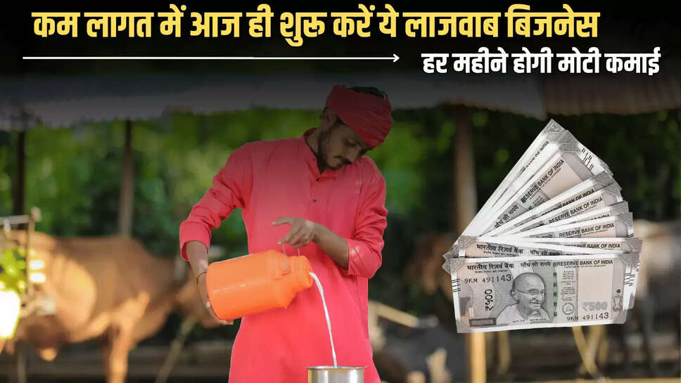 Dairy Farm Business :  कम लागत में आज ही शुरू करें ये लाजवाब बिजनेस, हर महीने होगी मोटी कमाई