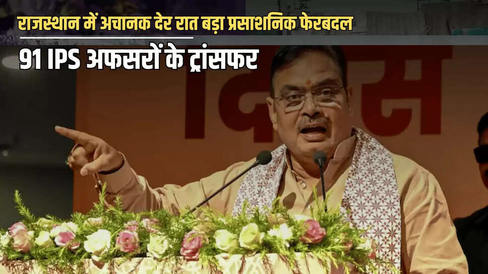 Rajasthan IPS Transfer,Rajasthan IPS Transfer List,Rajasthan IPS Transfer List News,Rajasthan Transfer List Today,Rajasthan IAS Transfer List,IPS Transfer List Today,IPS Transfer in Rajasthan,