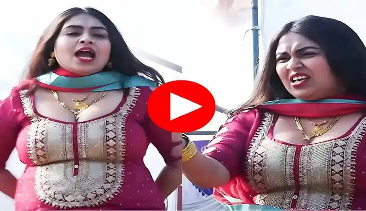 ताऊ की नटखट अदाएं देख शर्मा गई RC Upadhyay, मुहं छुपाते हुए फिर किया ऐसा डांस की वीडियो हो गया वायरल