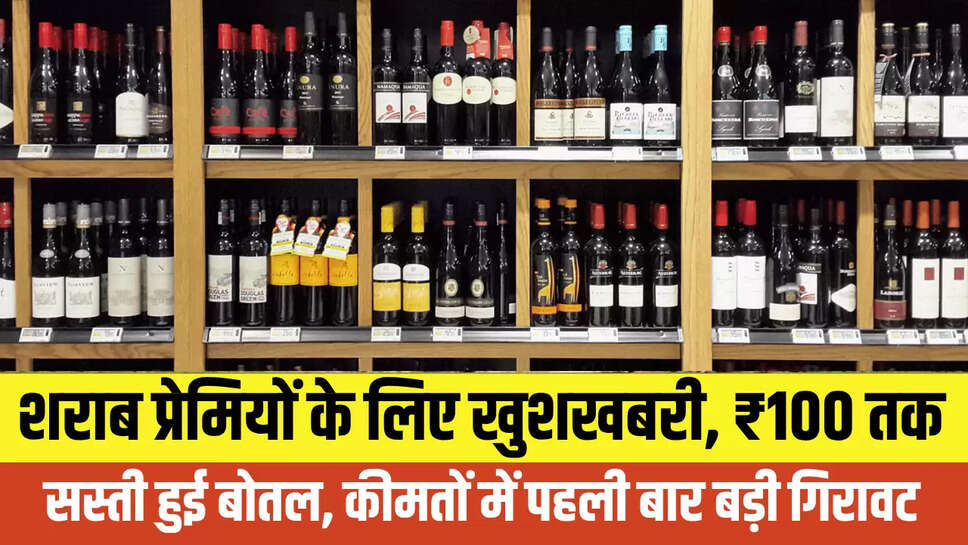 Liquor Price Cut