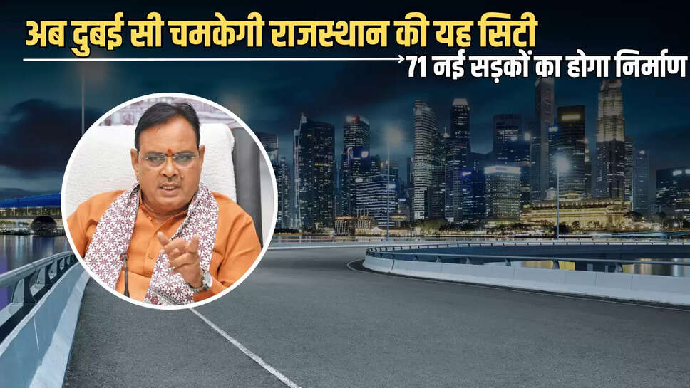 Rajasthan Hightech City: अब दुबई सी चमकेगी राजस्थान की यह सिटी, 71 नई सड़कों का होगा निर्माण, जानिए कहां-कहां बनाई जाएंगी