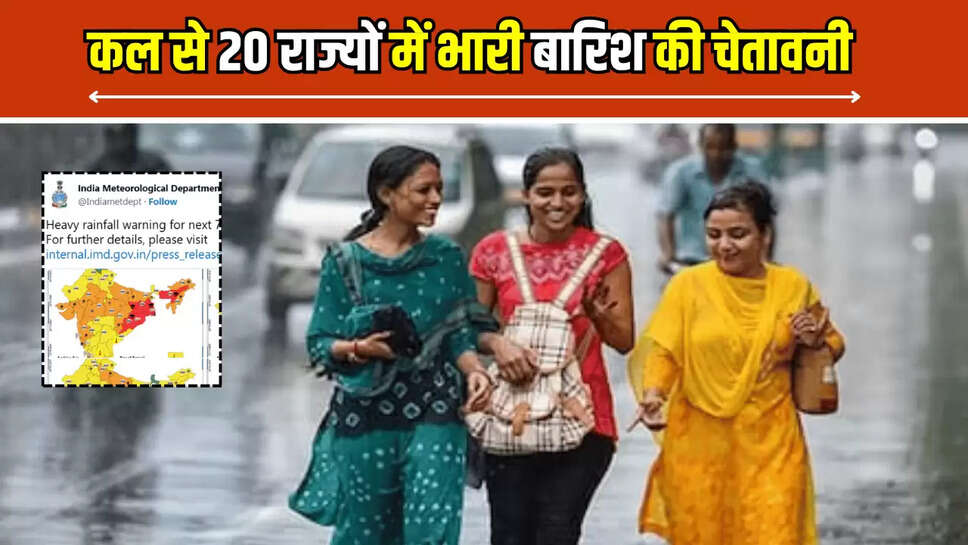 Heavy rains, IMD, heavy to very heavy rains,Red alerts,  monsoon rain