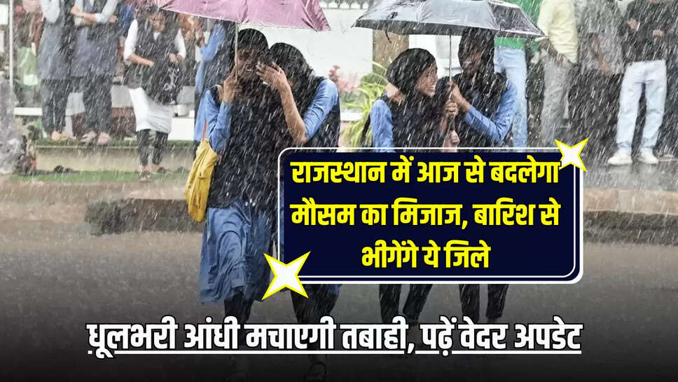 Monsoon ALERT,Rajasthan Weather Update,Jaipur News,rain in rajasthan,rajasthan news