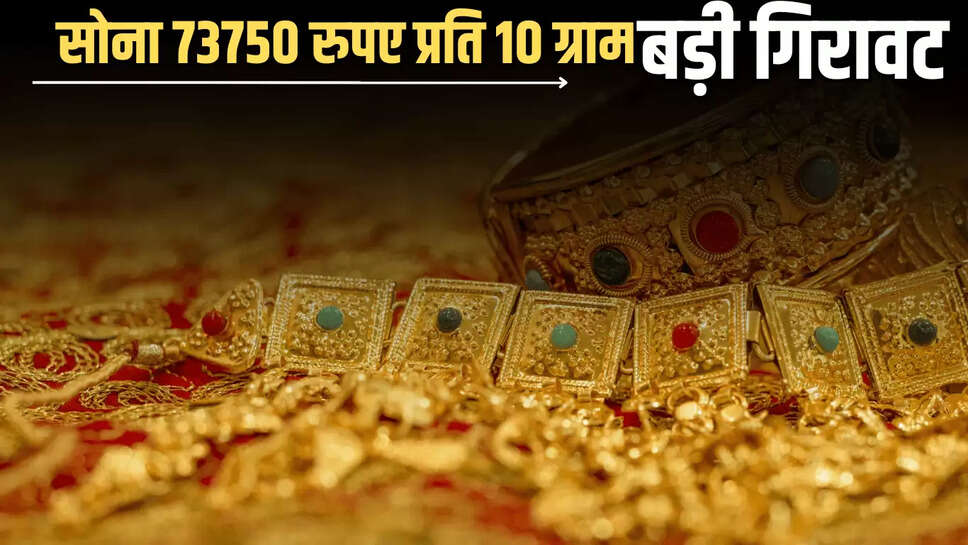 सोने के भाव में शुक्रवार दोपहर को फिर दिखा बदलाव! यह है आज 11 जुलाई का 10 ग्राम गोल्ड का लेटेस्ट रेट 