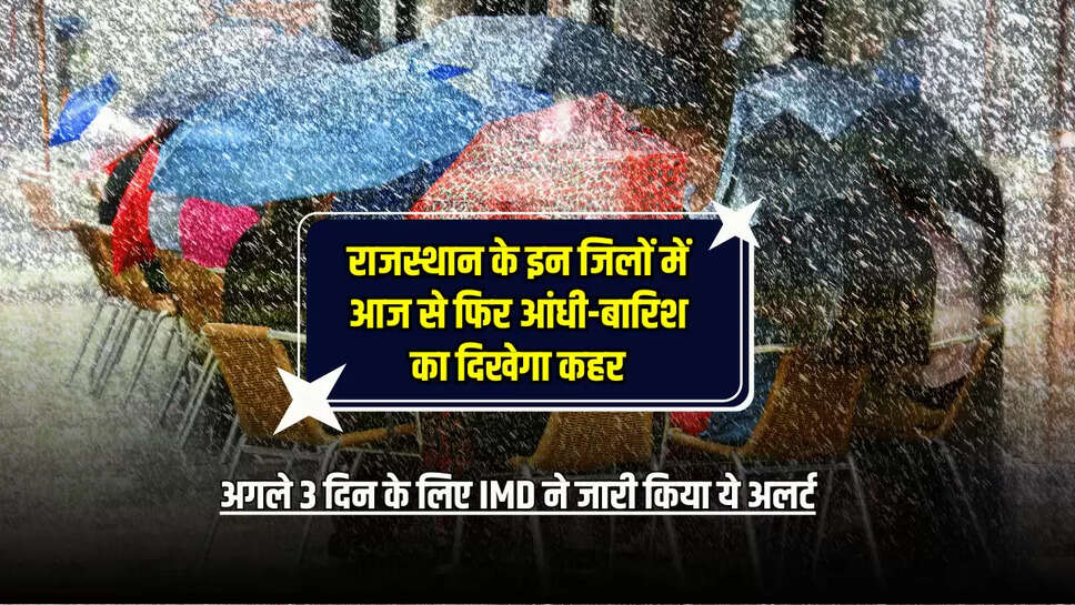 अगले 3 दिन के लिए IMD ने जारी किया ये अलर्ट