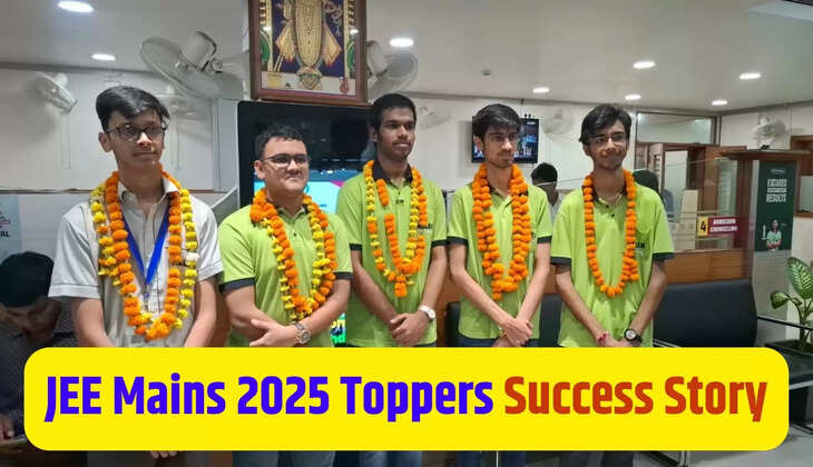 jee mains toppers success story