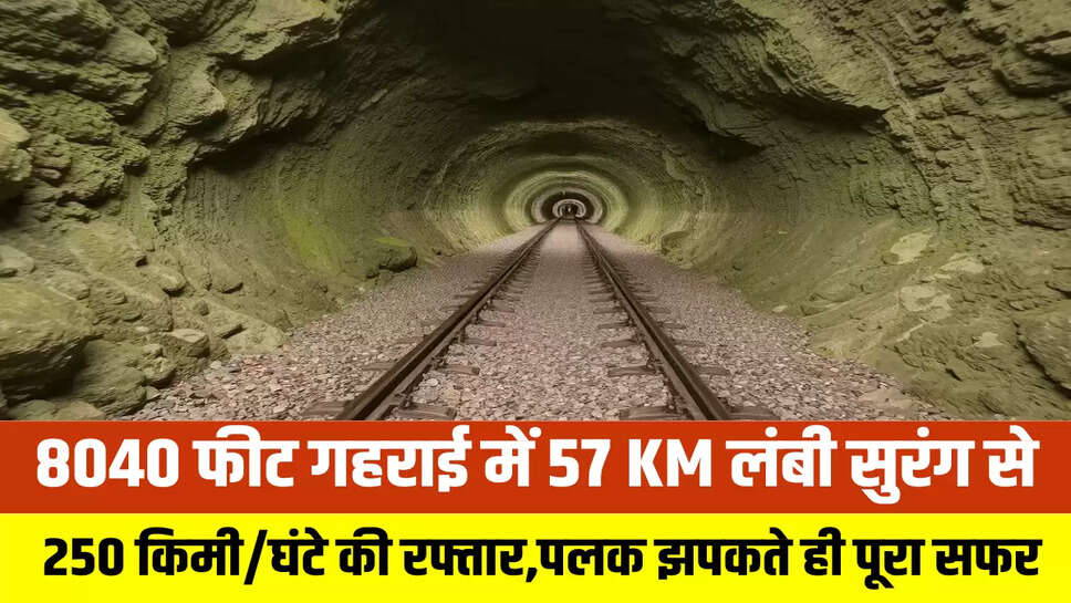 World Deepest railway tunnel