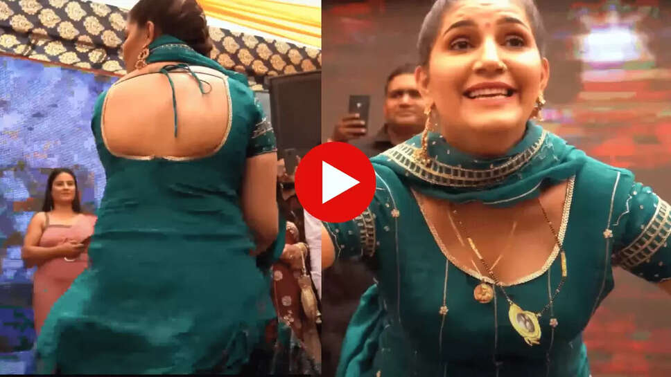 Sapna Choudhary ने दिखाई अपनी जवानी की फुर्ती! आज भी डांस देख झूम उठा पूरा गांव 