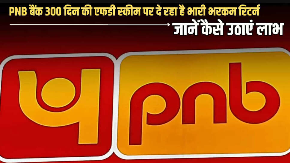 PNB 300 DAY FD SCHEME: PNB बैंक 300 दिन की एफडी स्कीम पर दे रहा है भारी भरकम रिटर्न, जानें कैसे उठाएं लाभ 