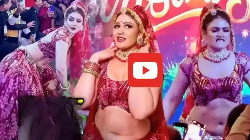 Gori Nagori ने भरी महफिल में जलेबी की तरह मरोड़ा बदन, डांस देख छूट के फेन्स के पसीनें 