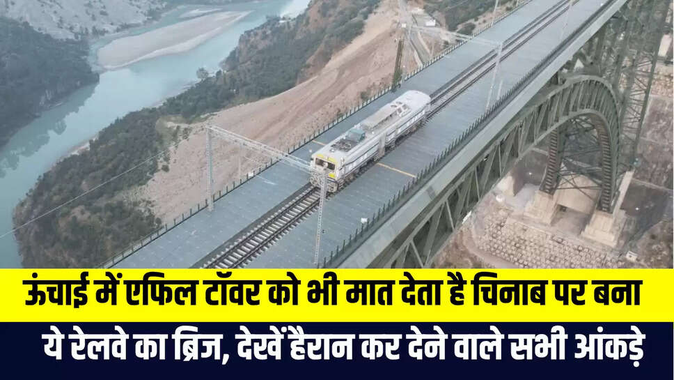 Vande Bharat Chenab Railway Bridge 