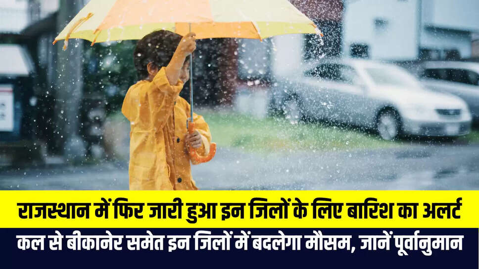 Rajasthan Weather Update