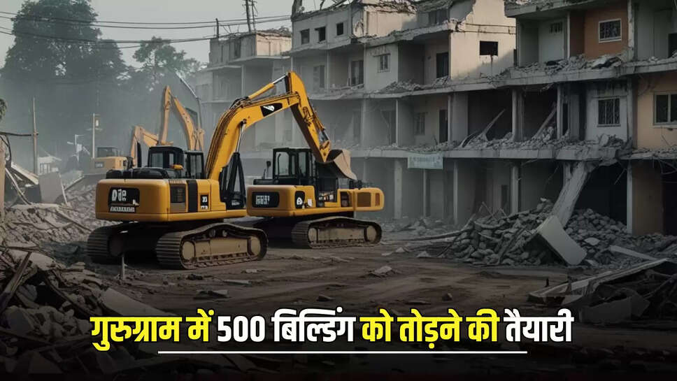 gurgaon-common-man-issues,Gurugram Nagar Nigam, Gurugram Bulldozer Action,illegal buildings,corporation bulldozer,Gurugram illegal construction,municipal corporation Gurugram,illegal building demolition,town planning violations,building code enforcement,property law infringements,Gurugram development control