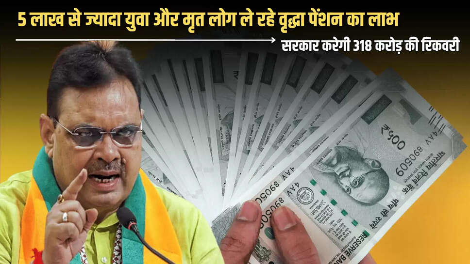 Rajasthan Pension Scheme Scam,Rajasthan Pension Scam,Rajasthan Old Pension Scam,Rajasthan News,Pension Fraud in Rajasthan