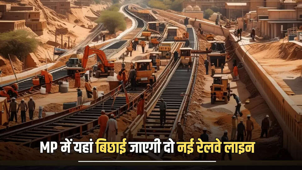 MP New Railway Project : MP में इन जिलों की जमीनों के रेट छुएंगे आसमान! यहां बिछाई जाएगी दो नई रेलवे लाइन