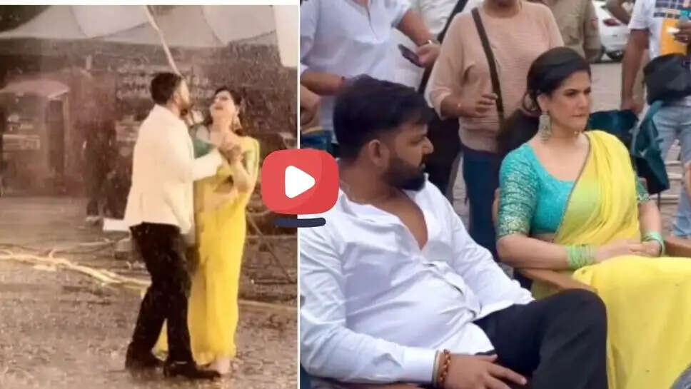 Bhojpuri Video Viral : पवन सिंह संग सावन की बारिश में जरीन खान ने किया रोमांस, जरुरु देखें नया भोजपुरी वीडियो 