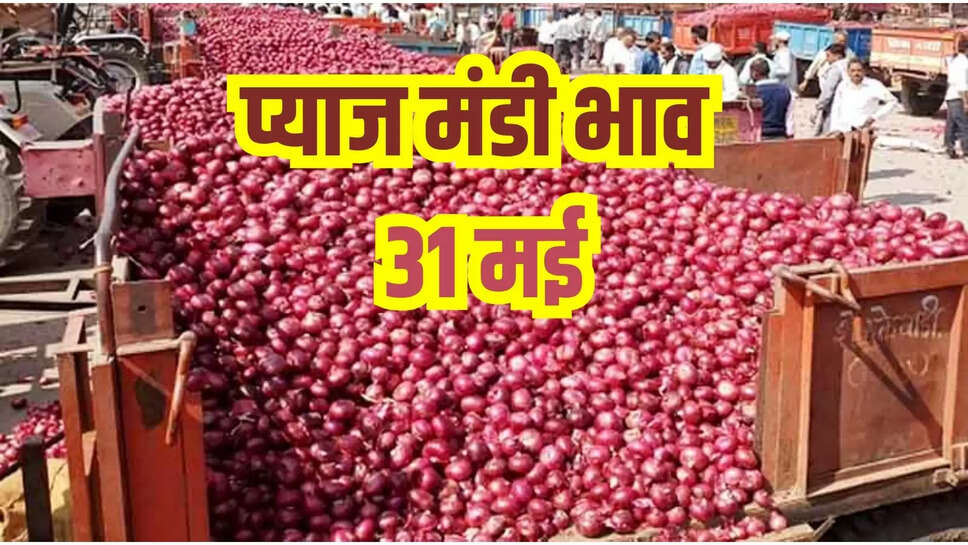 Pyaj Mandi Bhav Today 31 May