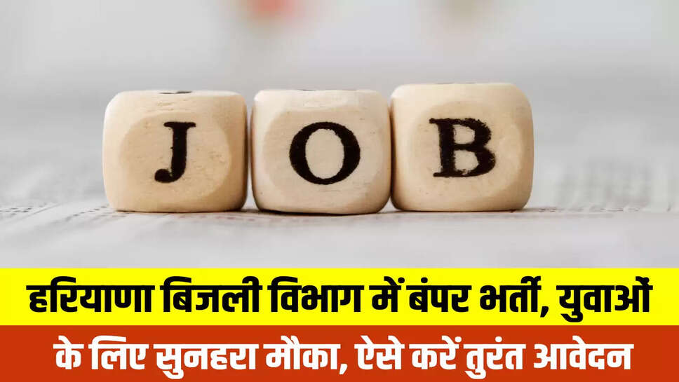 Haryana Bijli Vibhag Recruitment