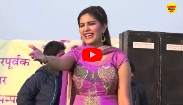 haryanvi song, haryanvi video, stage dance , trending video,Sapna Choudhary's stage breaking dance, on Solid Body broke the record of Rs. 3 lakhs in 3 minutes