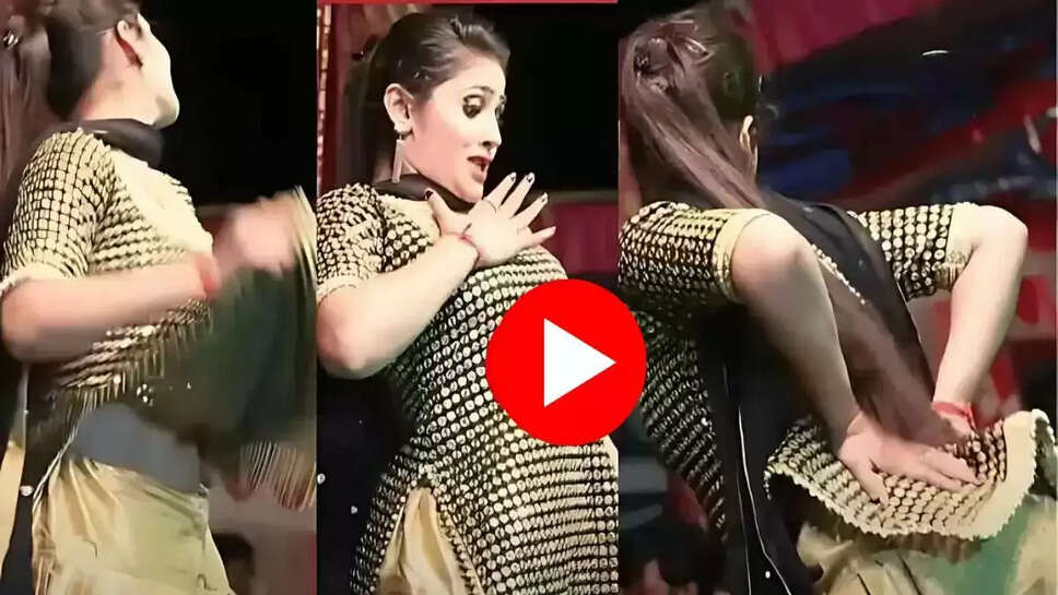Gori Nagori ने टाइट कुर्ती में चुनी लहराकर दिखाई कसुती अदाएं, लटके झटके देख बूढ़ा ताऊ हो गया रोमेन्टीक 