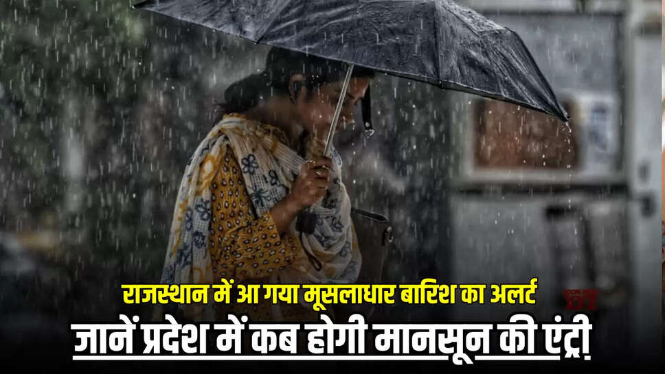 11-12-13-14-15 june weather news,heat is increasing in Rajasthan,Heatwave alert in rajastahn,hindi weather update,Imd weather forecast,IMD Yellow Alert,latest weather update,